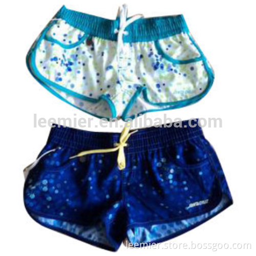 100%polyester customized Ladies' boardshorts